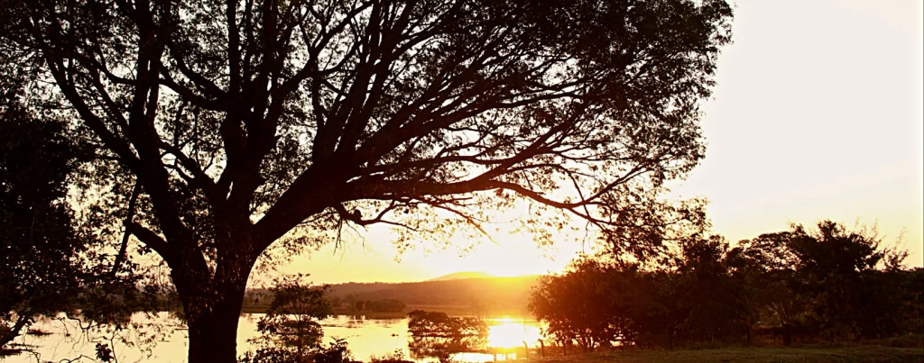 Por do Sol na Pousada Teodolino Pereira